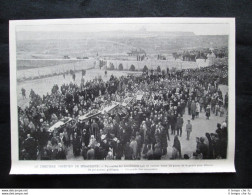 Cimitero Cristiano Di Sebastopoli, Crimea: Funerali Manifestanti Stampa Del 1905 - Andere & Zonder Classificatie