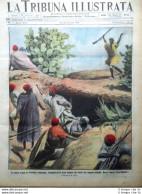 La Tribuna Illustrata 15 Marzo 1914 Carnevale A Parigi Cirenaica Ameglio Pegoud - Andere & Zonder Classificatie