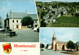 N°2708 W -cpsm Montboudif -multivues- - Other & Unclassified