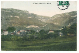 CPA 9 X 14 Isère SAINT-GERVAIS  - Le Port - Other & Unclassified