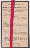 Devotie Doodsprentje Overlijden - Mathilde Bourgenjon - Oedelem 1864 - Rumbeke 1934 - Obituary Notices