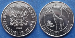 KENYA - 1 Shilling 2018 "Giraffe" KM# 45 Republic (1964) - Edelweiss Coins - Kenia