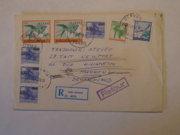 YUGOSLAVIA REGISTERED COVER TO GERMANY 1990 - Otros & Sin Clasificación