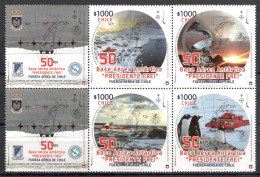 Chile 2019 / Aviation Antarctic Air Base MNH Aviación Base Aérea Antártica Luftfahrt / Cu22047  27-2 - Protección Del Medio Ambiente Y Del Clima