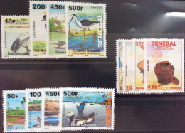 Sénégal 2011 Année Complète Complete Year Set Jahrgang Mi. 2180 - 2191 Echassiers Birds Stelzvögel Poteries Iles Ilots - Sénégal (1960-...)