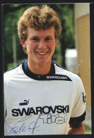 AK Fussballspieler Harald Eder, FC. Swarovski Tirol  - Football