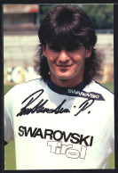 AK Fussballspieler Ralf Ruttensteiner, FC. Swarovski Tirol  - Soccer