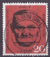 Berlin 1961 Mi. Nr. 197 O/used Vollstempel (BER1-1) - Gebruikt