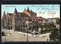 AK Köln-Neustadt, Partie Vorm Opernhaus  - Koeln