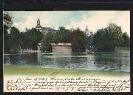 AK Köln-Neustadt, Ruderboot Auf Dem See Im Volksgarten  - Koeln