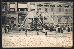 AK Berlin, Neptun-Brunnen Auf Dem Schlossplatz  - Mitte