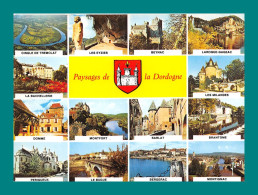 24 Paysages De La Dordogne Beynac La Roque Gageac Domme Sarlat Brantome Bergerac ( Multivues ) - Autres & Non Classés
