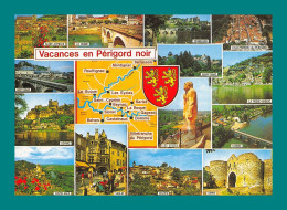 24 Vacances En Périgord Le Bugue Terrasson Castelnaud Sarlat Siorac Belves La Roque Gageac ( Multivues ) - Other & Unclassified