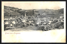 AK Langnau Im Emmental, Gesamtansicht Mit Kirche  - Langnau Im Emmental