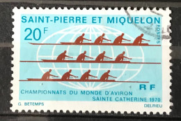 Timbre Oblitéré Saint Pierre Et Miquelon 1970 Yt N° 405 - Gebruikt
