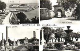 Fantaisie SOUVENIR  DE CHERCHELL  4 Vues RV - Autres & Non Classés