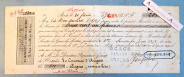 ● 1878 - Comité De La Société Des Gens De Lettres - Mandat > Le Courrier D'Angers (rue Bodinier) Maine Et Loire - Lettres De Change