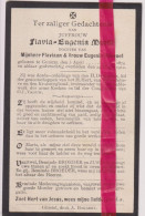 Devotie Doodsprentje Overlijden - Flavia Minne Dochter Flaviaan & Eugenia Ollevoet - Gistel 1874 - 1912 - Obituary Notices