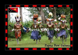 Papua New Guinea Ethnics People Dancers New Postcard - Papouasie-Nouvelle-Guinée