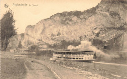 BELGIQUE - Profondeville - Vue Sur Le Tunnel - Bateau - Animé - Carte Postale Ancienne - Profondeville