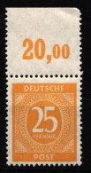 Alliierte Besetzung 927 P OR Dgz Postfrisch #JM749 - Otros & Sin Clasificación