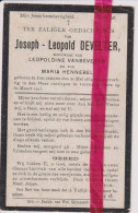 Devotie Doodsprentje Overlijden - Joseph Develter Wedn Vanbeveren & Hennebel - Izenberge 1834 - Gijverinkhove 1913 - Obituary Notices