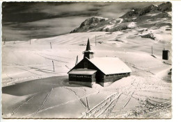 CPSM Dentelée 10.5 X 15 Isère ALPE-D'HUEZ Alt 1860 Sports D'hiver La Chapelle Et Les Grandes Rousses - Other & Unclassified