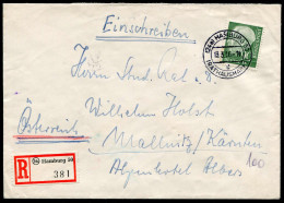 Bundesrepublik Deutschland, 1956, 193 EF, Brief - Sonstige & Ohne Zuordnung