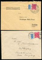 Bundesrepublik Deutschland, 1952, 130, 128+AFS, Brief - Other & Unclassified