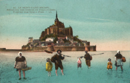 - LE MONT-SAINT-MICHEL. - Pêcheurs Des Grèves Et Coquetières - - Le Mont Saint Michel