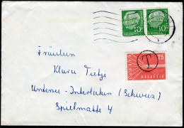Bundesrepublik Deutschland, 1956, 183 + 259, 183(2), U.a, Brief - Other & Unclassified
