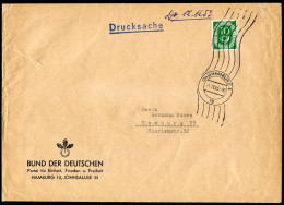 Bundesrepublik Deutschland, 1953, 128 EF, Brief - Sonstige & Ohne Zuordnung