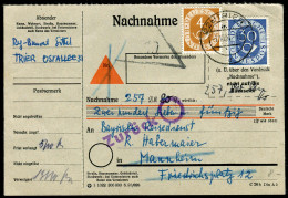 Bundesrepublik Deutschland, 1951, 124 + 132, Brief - Altri & Non Classificati