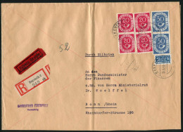 Bundesrepublik Deutschland, 1953, 130(4), 132(2), Brief - Altri & Non Classificati
