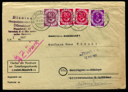 Bundesrepublik Deutschland, 1953, 125,130(2),133, Brief - Sonstige & Ohne Zuordnung