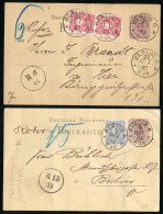 Berlin, 1883, P 12/02 + 41(2) / * 42, Brief - Altri & Non Classificati