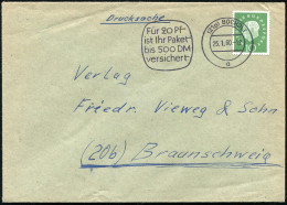 Bundesrepublik Deutschland, 1960, 303 EF, Brief - Sonstige & Ohne Zuordnung