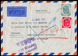 Bundesrepublik Deutschland, 1953, 130,134, Brief - Altri & Non Classificati