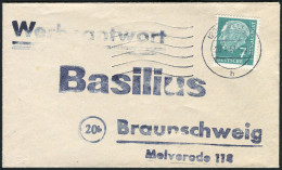 Bundesrepublik Deutschland, 1957, 181, 183, 185, 182, Brief - Autres & Non Classés