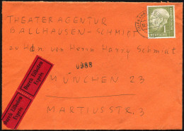 Bundesrepublik Deutschland, 1959, 194 EF, Brief - Otros & Sin Clasificación
