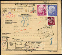 Bundesrepublik Deutschland, 1955, 191 + 194, 186+195,196, Brief - Other & Unclassified