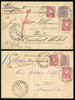 Berlin, 1886, P 12/02 + 41(2) / P 18I + 41(2), Brief - Otros & Sin Clasificación