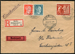 Berliner Postgeschichte, 1944, 786, 790, 863, Brief - Lettres & Documents