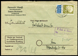 Bundesrepublik Deutschland, 1954, 191 EF, Brief - Sonstige & Ohne Zuordnung