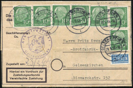 Bundesrepublik Deutschland, 1960, 265 EF, 183 (7), Brief - Altri & Non Classificati