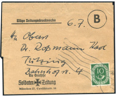 Bundesrepublik Deutschland, 1952, 128 EF, Brief - Otros & Sin Clasificación