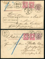 Berlin, 1882, P 12/01 + 41(2), Brief - Autres & Non Classés