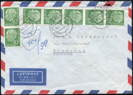 Bundesrepublik Deutschland, 1956, 183 (7) , 194 EF, Brief - Sonstige & Ohne Zuordnung