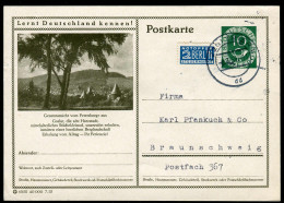 Bundesrepublik Deutschland, 1953, P 14II F, P 14II A, Brief - Otros & Sin Clasificación