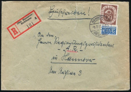 Bundesrepublik Deutschland, 1952, 134 EF, 135 EF, Brief - Sonstige & Ohne Zuordnung